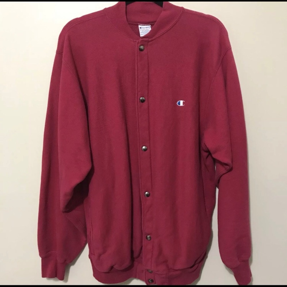 Men’s XL Vintage Champion Reverse Weave Cardigan